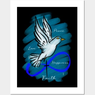 Peace dove Posters and Art